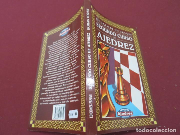 Coleccionismo deportivo: SEGUNDO CURSO DE AJEDREZ - Tor&aacute;n,Rom&aacute;n - Foto 2