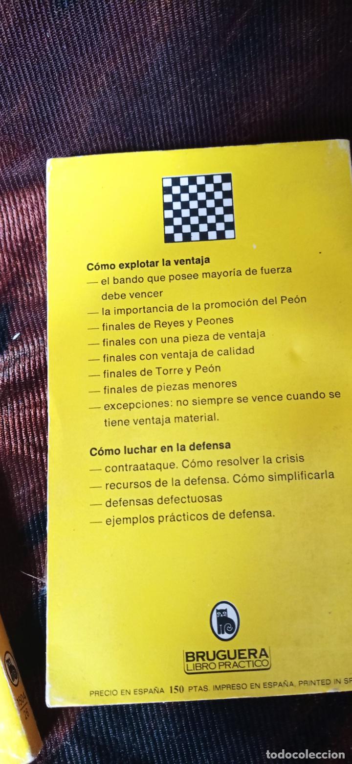 Coleccionismo deportivo: CUATRO LIBROS DE AJEDREZ - Foto 8