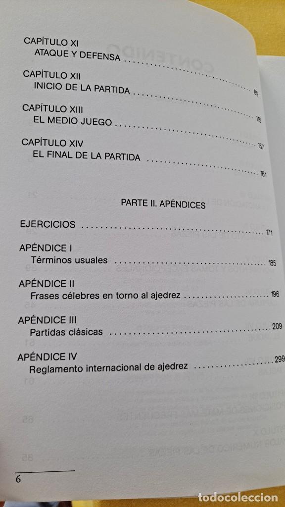 Coleccionismo deportivo: MAURICIO ROBLES - EL LIBRO DEL AJEDREZ, T&Eacute;CNICAS DE APRENDIZAJE - LIBSA 2004 - Foto 4