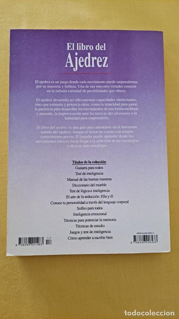 Coleccionismo deportivo: MAURICIO ROBLES - EL LIBRO DEL AJEDREZ, T&Eacute;CNICAS DE APRENDIZAJE - LIBSA 2004 - Foto 5