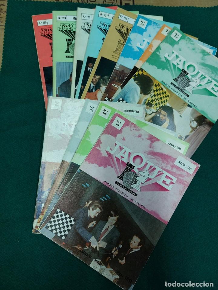 Coleccionismo deportivo: Lote Revista de ajedrez Jaque - Foto 1