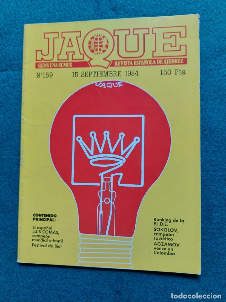 Coleccionismo deportivo: Revista Jaque 159 - Foto 1