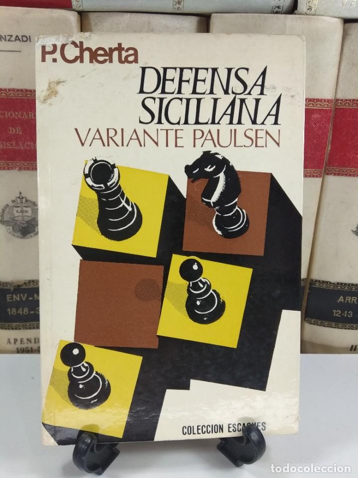 defensa siciliana, variante paulsen. p. cherta - Comprar Livros antigos de  Xadrez no todocoleccion