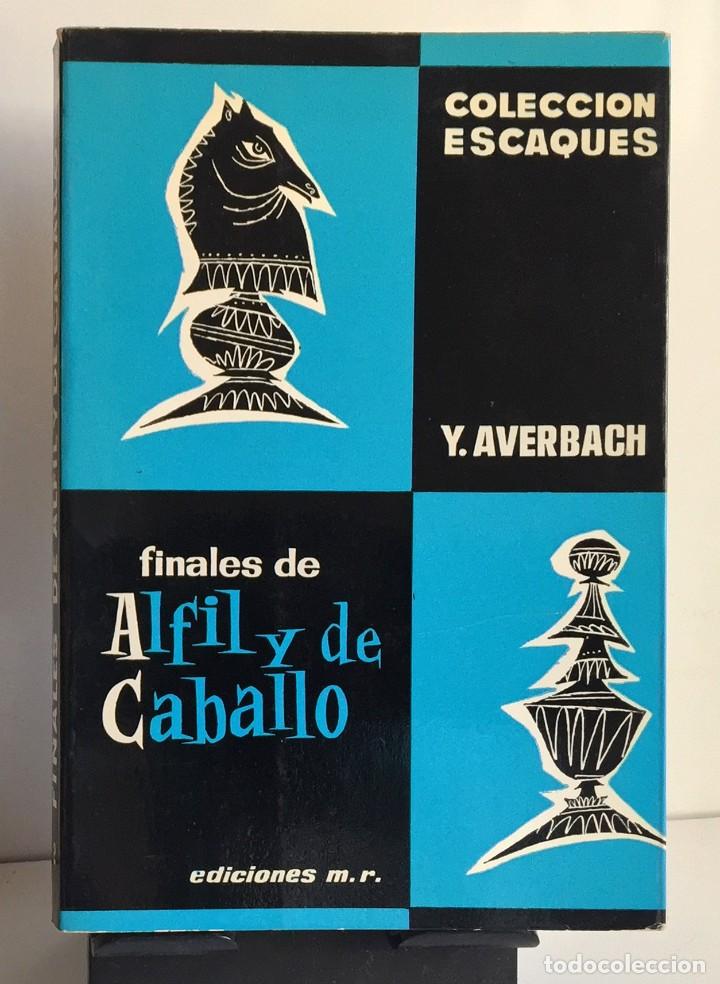 Coleccionismo deportivo: FINALES DE ALFIL Y CABALLO. Y. Averbach - Foto 1