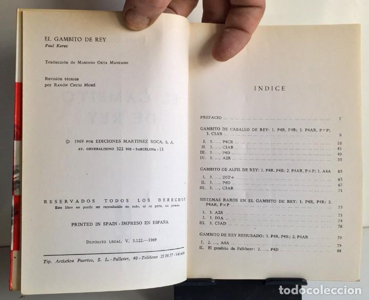 Coleccionismo deportivo: EL GAMBITO DE REY. Paul Keres - Foto 5