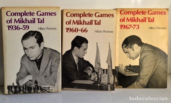 complete games of mikhail tal (3 tomos). hilary - Comprar Livros antigos de  Xadrez no todocoleccion