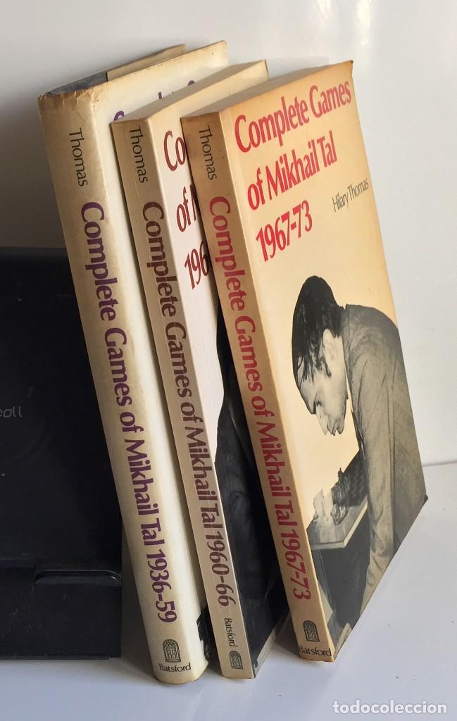 complete games of mikhail tal (3 tomos). hilary - Comprar Livros antigos de  Xadrez no todocoleccion