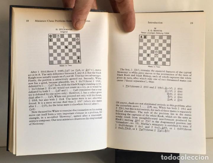 Coleccionismo deportivo: MINIATURE CHESS PROBLEMS From Many Countries. Colin Russ - Foto 6