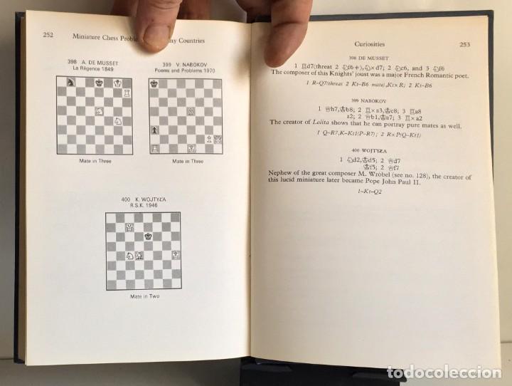 Coleccionismo deportivo: MINIATURE CHESS PROBLEMS From Many Countries. Colin Russ - Foto 8