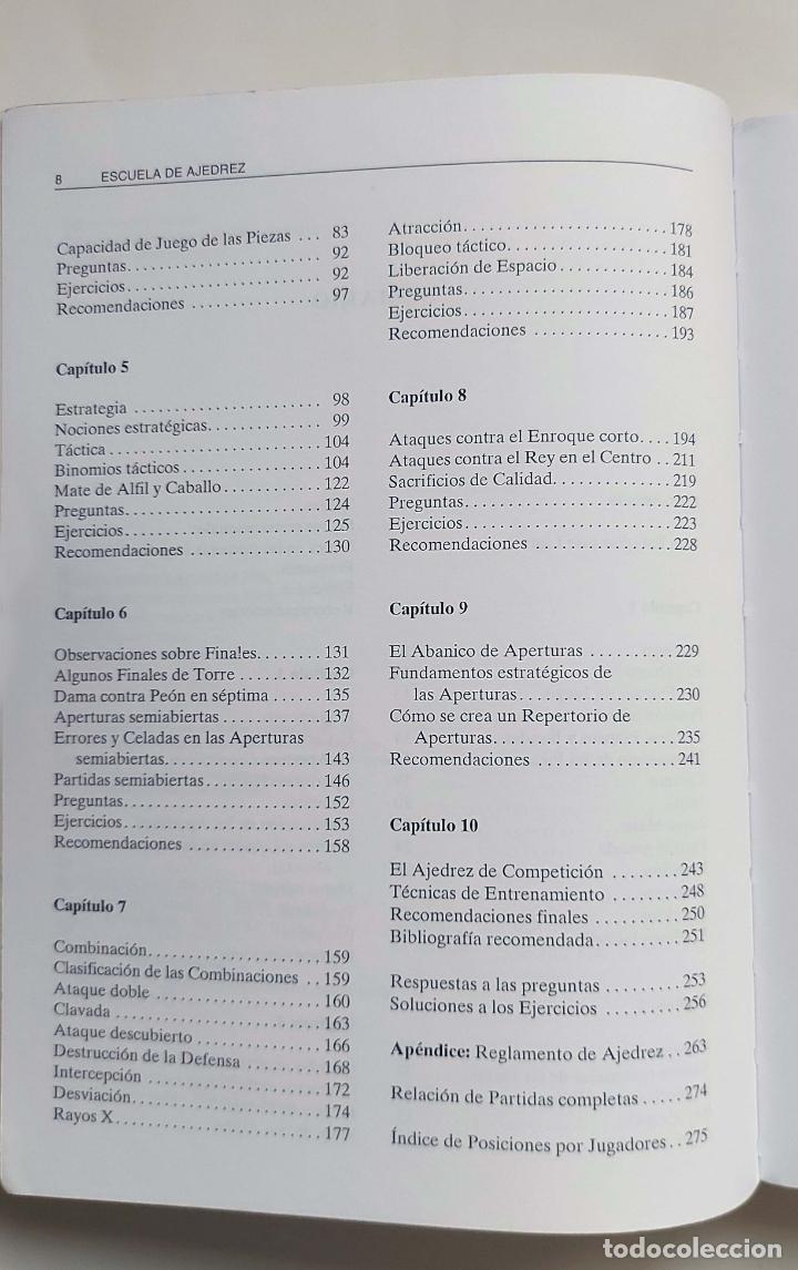Coleccionismo deportivo: Escuela de ajedrez | Antonio Gude | Ediciones Tutor, 2001 - Foto 5