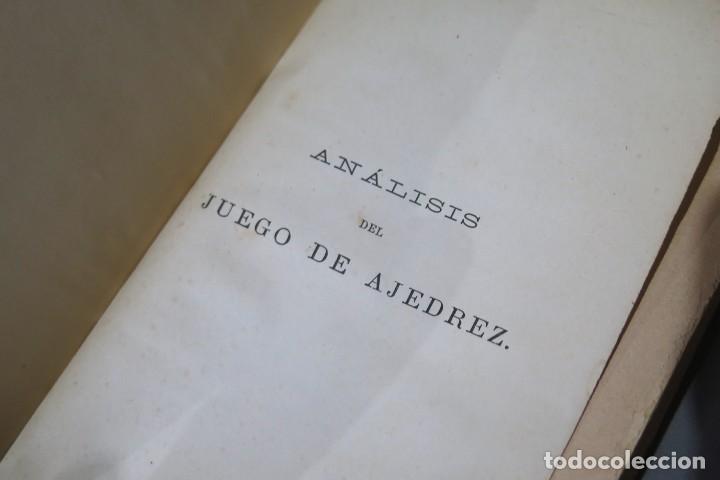 Coleccionismo deportivo: AN&Aacute;LISIS DEL JUEGO DE AJEDREZ. FILIDOR - Foto 2