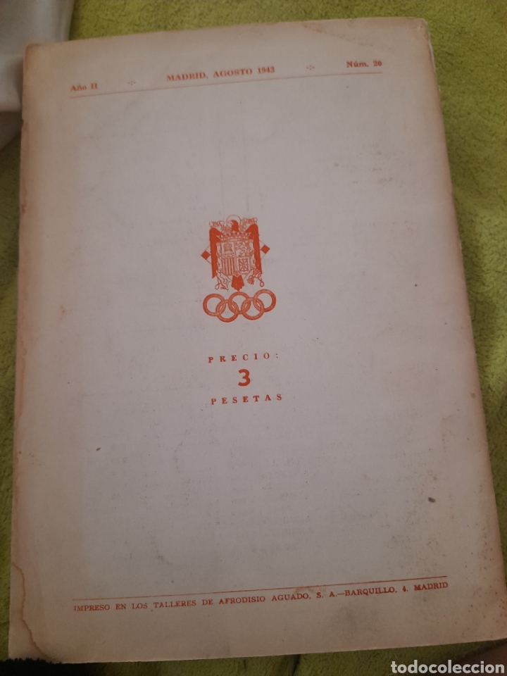 Coleccionismo deportivo: Ajedrez Espa&ntilde;ol N 20 de 1943 - Foto 2