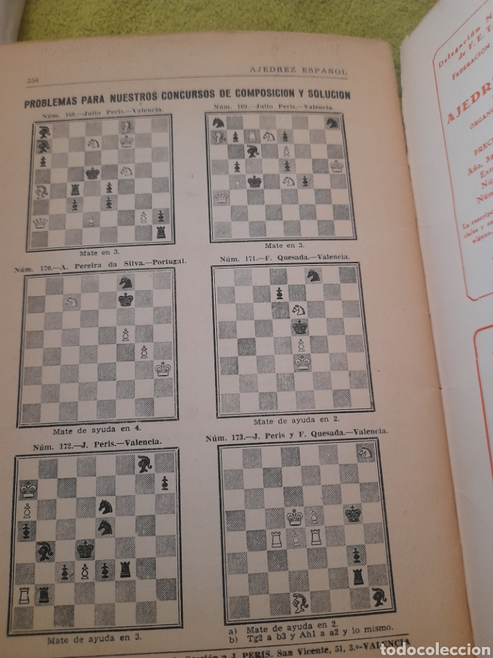 Coleccionismo deportivo: Ajedrez Espa&ntilde;ol N 20 de 1943 - Foto 3