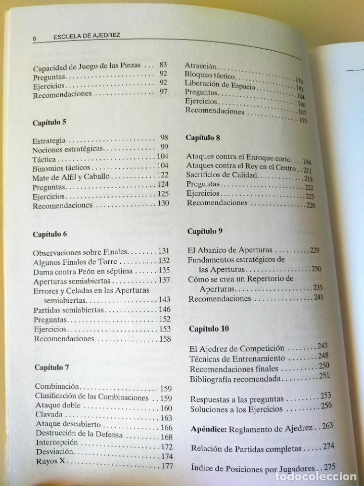 Coleccionismo deportivo: ESCUELA DE AJEDREZ - ANTONIO GUDE - EDICIONES TUTOR 1998 (1&ordf; Edici&oacute;n) - Foto 3