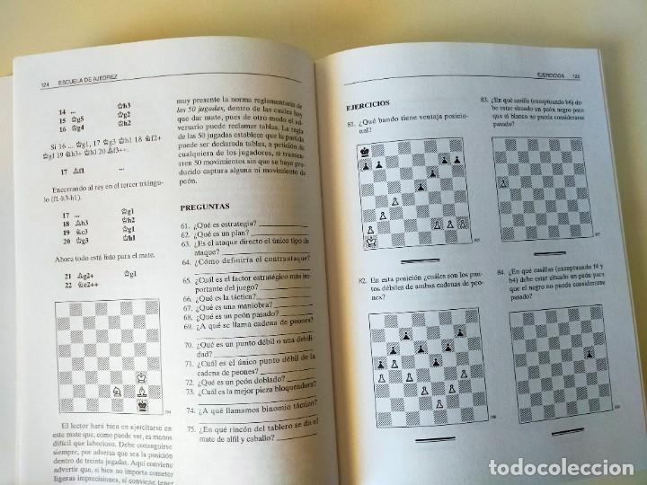 Coleccionismo deportivo: ESCUELA DE AJEDREZ - ANTONIO GUDE - EDICIONES TUTOR 1998 (1&ordf; Edici&oacute;n) - Foto 6