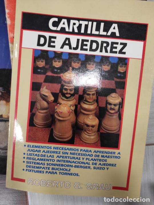 Coleccionismo deportivo: CARTILLA DE AJEDREZ. ROBERTO G. GRAU. - Foto 1
