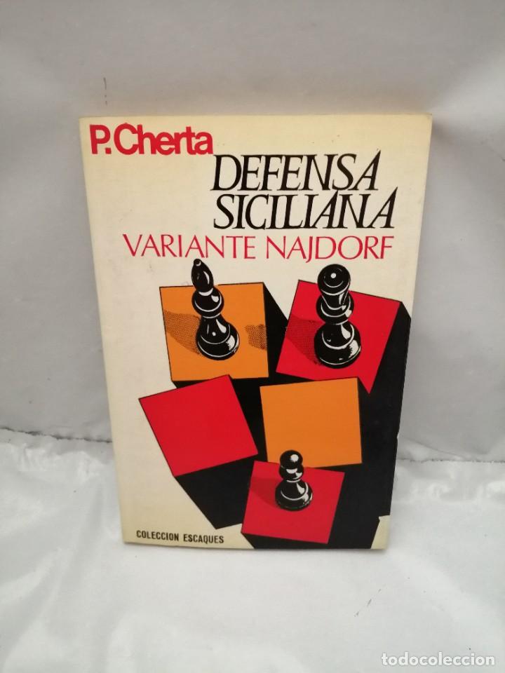 Coleccionismo deportivo: DEFENSA SICILIANA: VARIANTE NAJDORF - Foto 1
