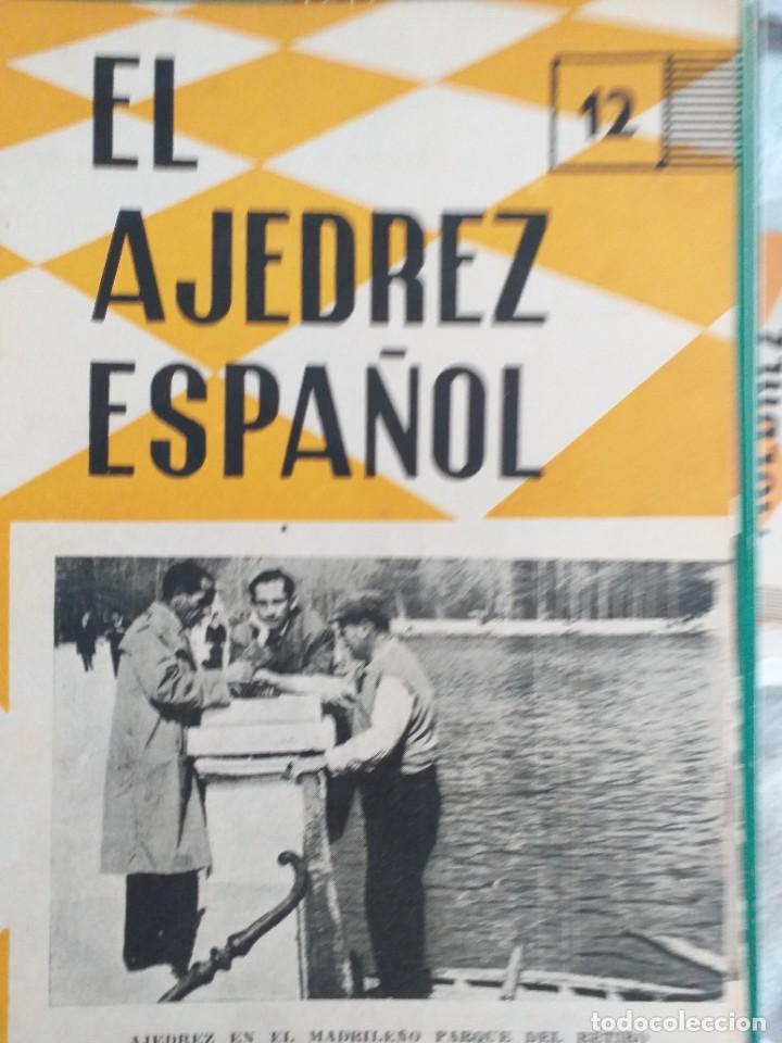 Coleccionismo deportivo: el ajedrez espa&ntilde;ol 1961 varios n&uacute;meros - Foto 2