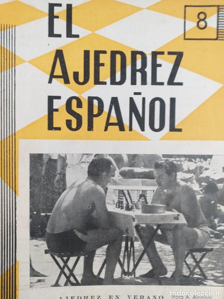 Coleccionismo deportivo: el ajedrez espa&ntilde;ol 1961 varios n&uacute;meros - Foto 4