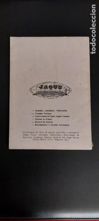 Coleccionismo deportivo: Cuaderno Te&oacute;rico Jaque N&ordm; 7 Leer Descripci&oacute;n - Foto 3