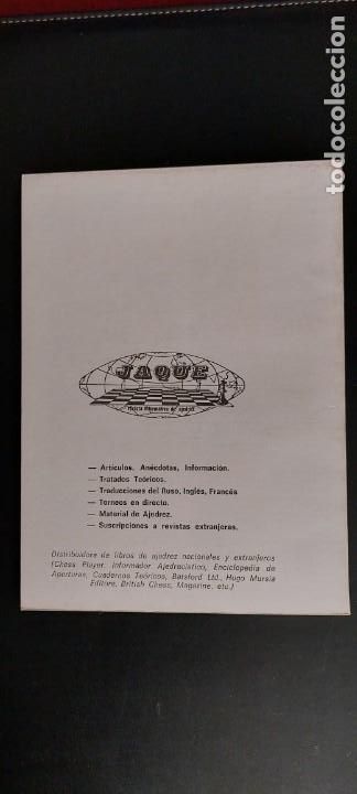 Coleccionismo deportivo: Cuaderno Te&oacute;rico Jaque N&ordm; 64 - Foto 2