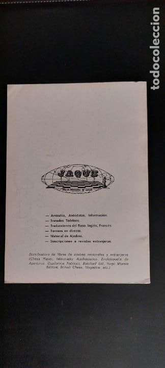 Coleccionismo deportivo: Cuaderno Te&oacute;rico Jaque N&ordm; 28 - Foto 2