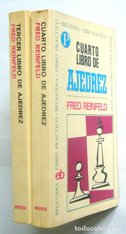 Coleccionismo deportivo: TERCER LIBRO DE AJEDREZ / CUARTO LIBRO DE AJEDREZ - FRED REINFELD - Foto 2