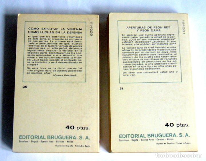 Coleccionismo deportivo: TERCER LIBRO DE AJEDREZ / CUARTO LIBRO DE AJEDREZ - FRED REINFELD - Foto 3