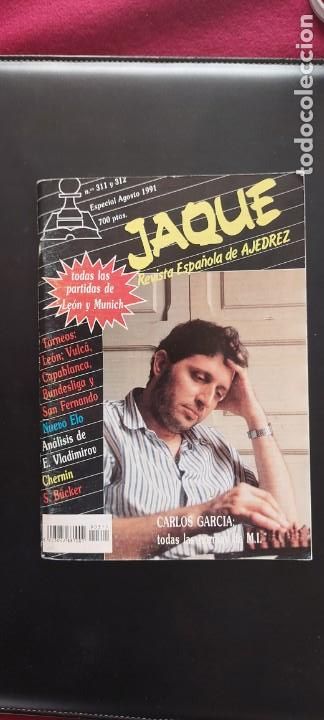 Coleccionismo deportivo: Revista Jaque 311/312 - Foto 1