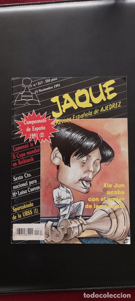 Coleccionismo deportivo: Revista Jaque 317 - Foto 1