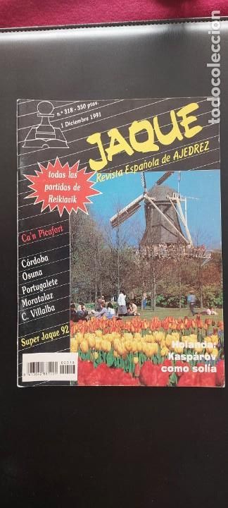 Coleccionismo deportivo: Revista Jaque 318 - Foto 1