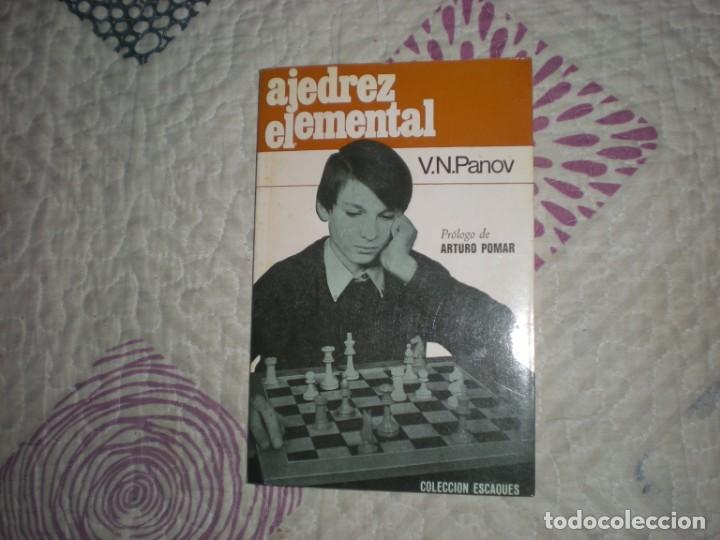 Coleccionismo deportivo: Ajedrez elemental;V.N.Panov;Mart&iacute;nez Roca;1982 - Foto 1