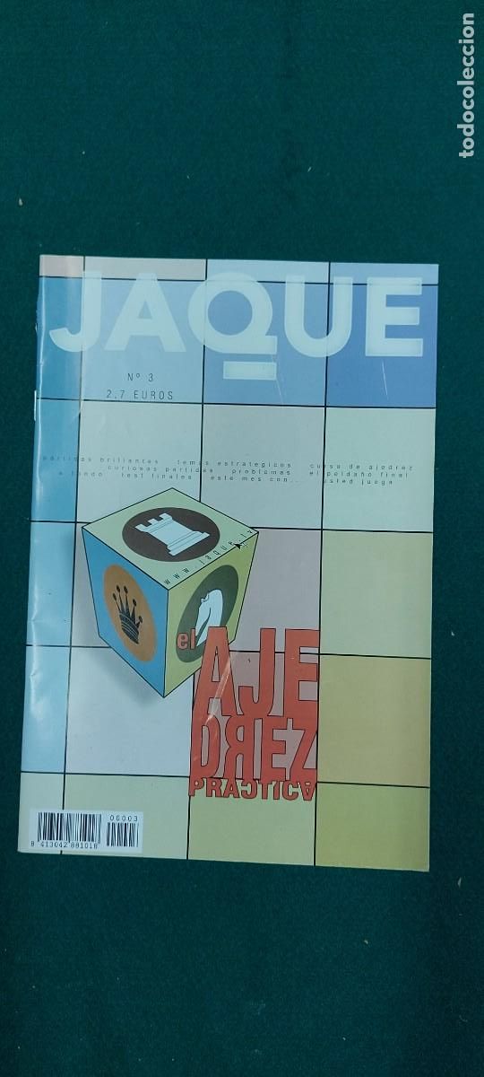 Coleccionismo deportivo: Jaque Practica el ajedrez N&ordm;3 - Foto 1