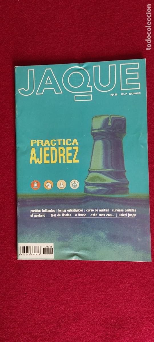 Coleccionismo deportivo: Jaque Practica el ajedrez N&ordm;8 - Foto 1