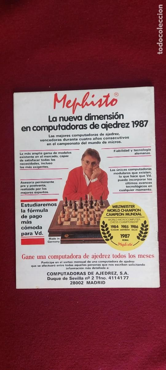 Coleccionismo deportivo: Revista Internacional de Ajedrez N&ordm; 5 - Foto 2