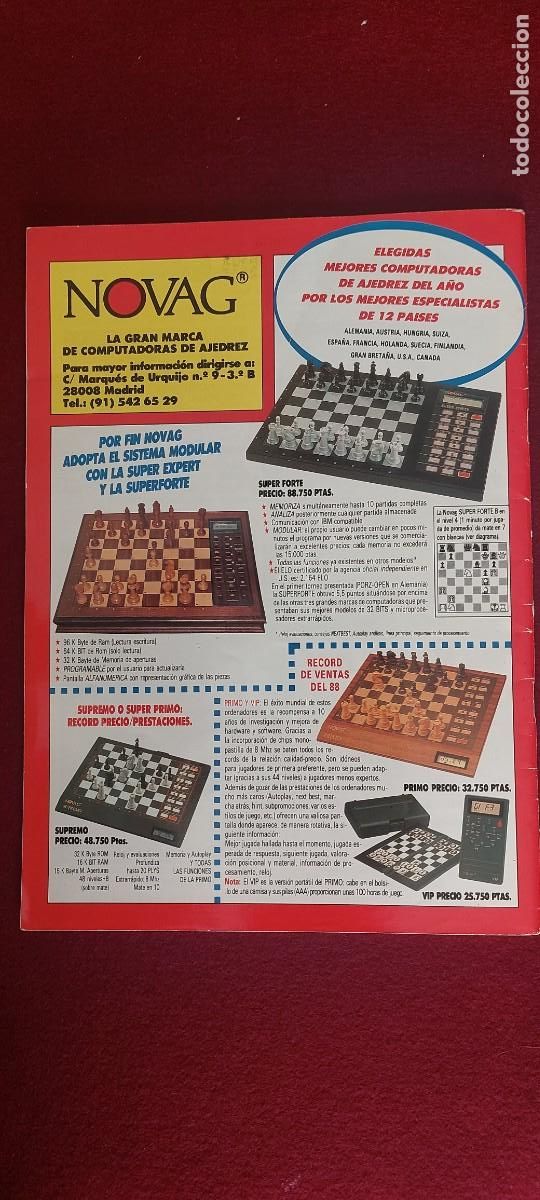 Coleccionismo deportivo: Revista Internacional de Ajedrez N&ordm; 17 - Foto 2