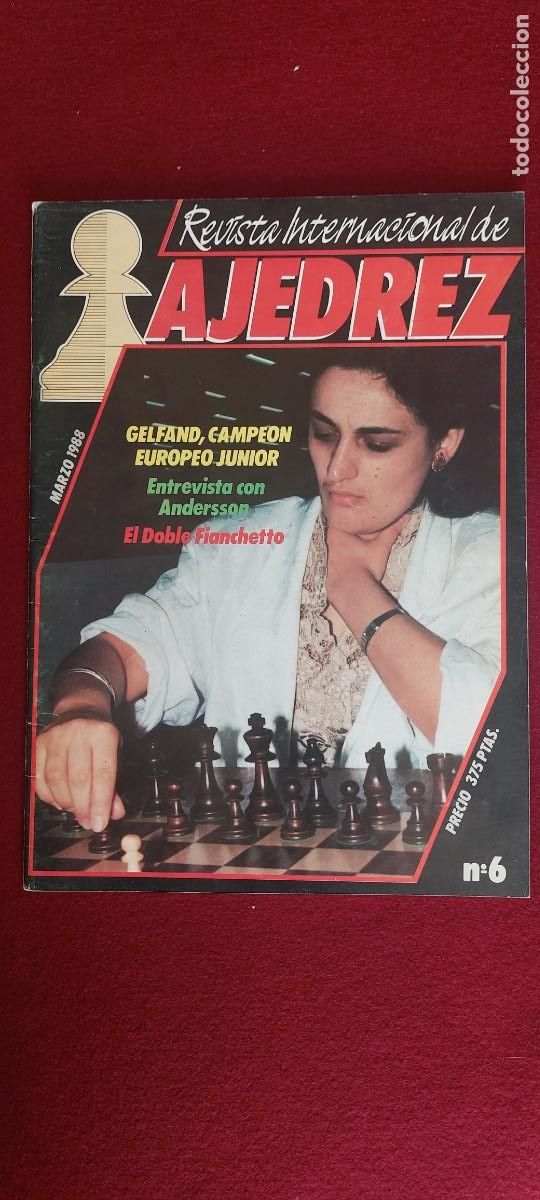 Coleccionismo deportivo: Revista Internacional de Ajedrez N&ordm; 6 - Foto 1