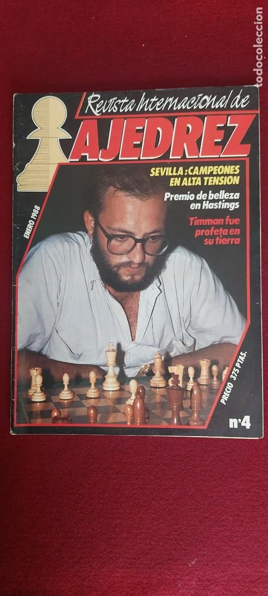 Coleccionismo deportivo: Revista Internacional de Ajedrez N&ordm; 4 - Foto 1