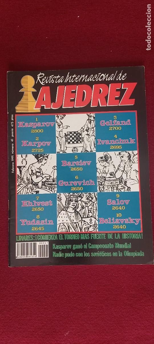 Coleccionismo deportivo: Revista Internacional de Ajedrez N&ordm; 41 - Foto 1