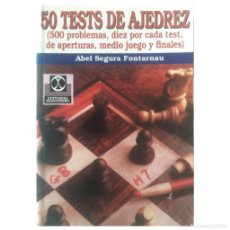 Coleccionismo deportivo: 50 TEST DE AJEDREZ. SEGURA FONTARNAU, ABEL