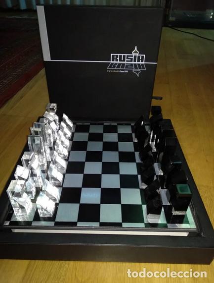 Coleccionismo deportivo: Ajedrez + firma karpov - Foto 1