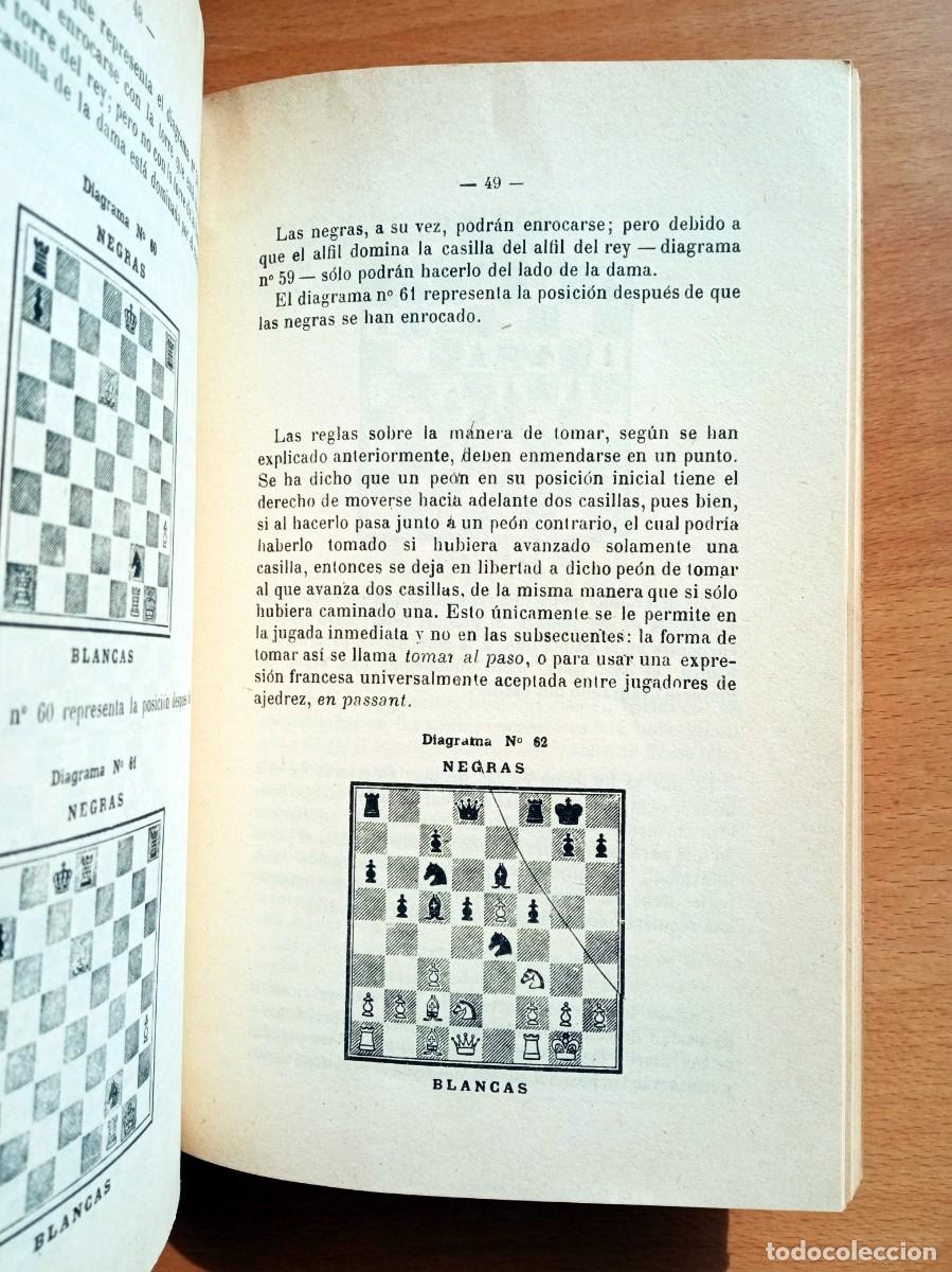 Coleccionismo deportivo: Curso de ajedrez, E. Lasker - Foto 3