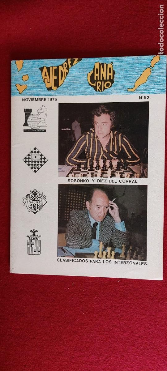 Coleccionismo deportivo: Revista Ajedrez Canario N&ordm; 52 - Foto 1