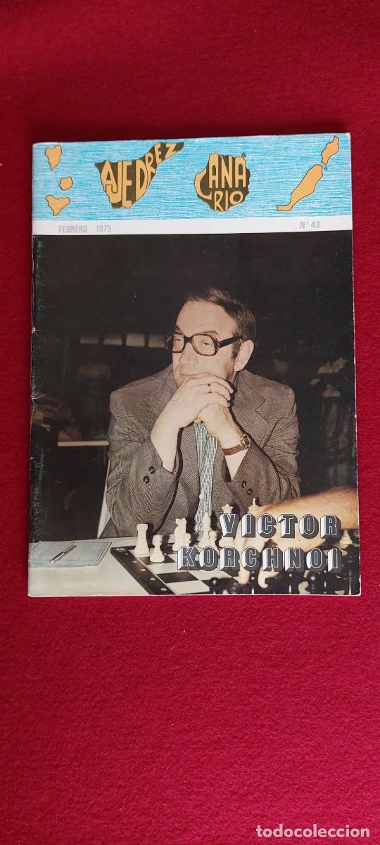 Coleccionismo deportivo: Revista Ajedrez Canario N&ordm; 43 - Foto 1