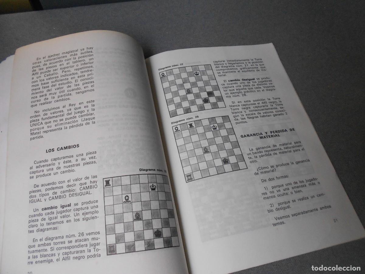 Coleccionismo deportivo: CARTILLA DE AJEDREZ. - Foto 4
