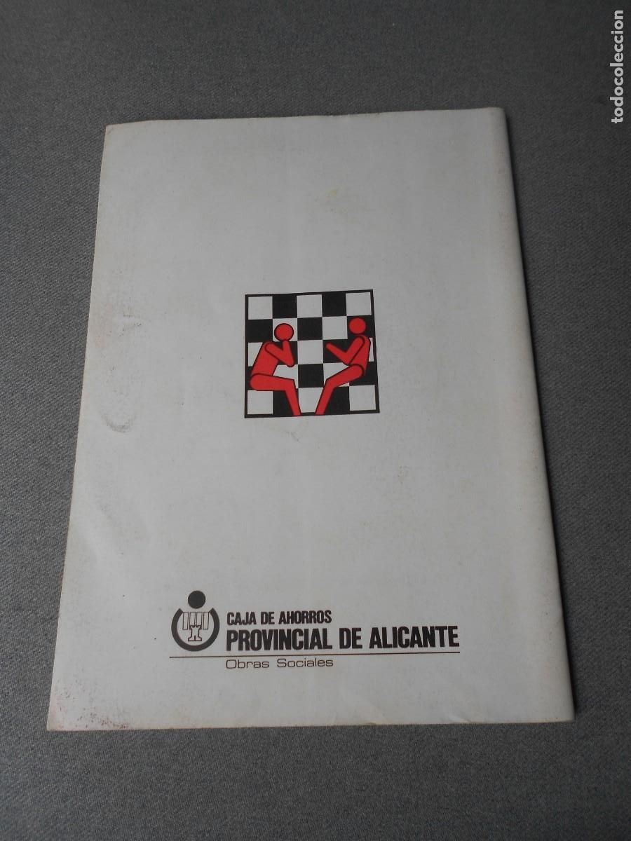 Coleccionismo deportivo: CARTILLA DE AJEDREZ. - Foto 7