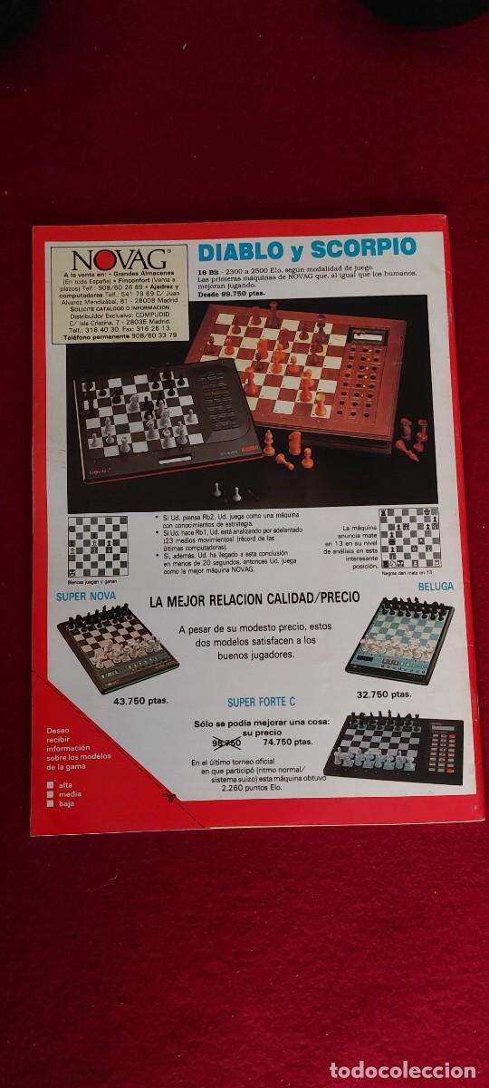 Coleccionismo deportivo: Revista de ajedrez open chess N&ordm; 1 - Foto 2
