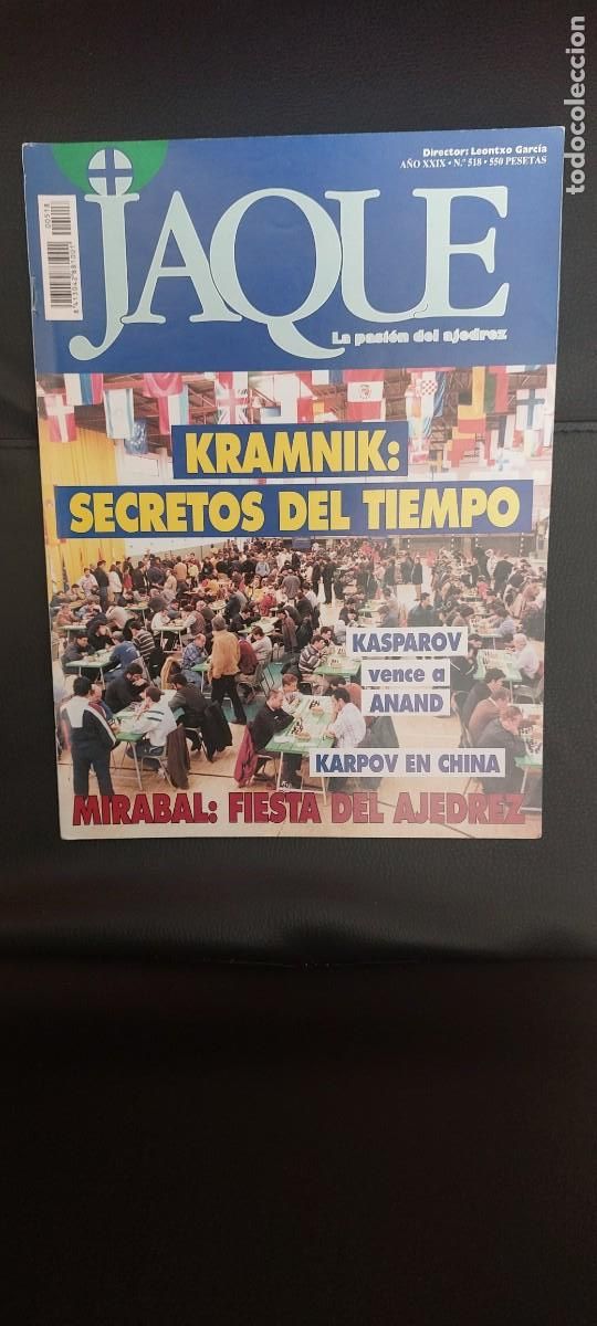 Coleccionismo deportivo: Revista Jaque 518 - Foto 1