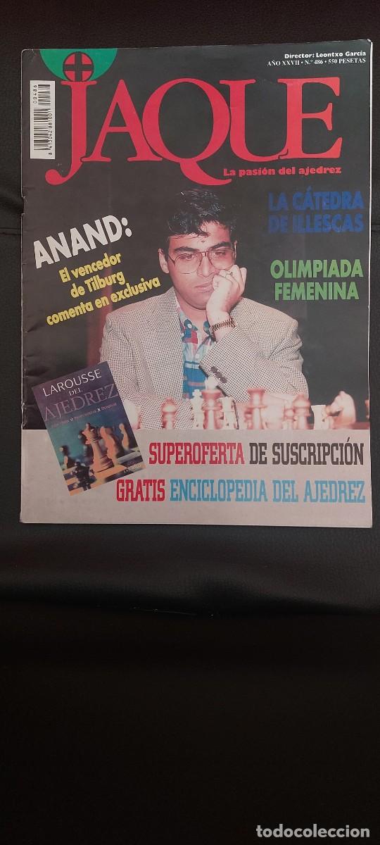 Coleccionismo deportivo: Revista Jaque 486 - Foto 1