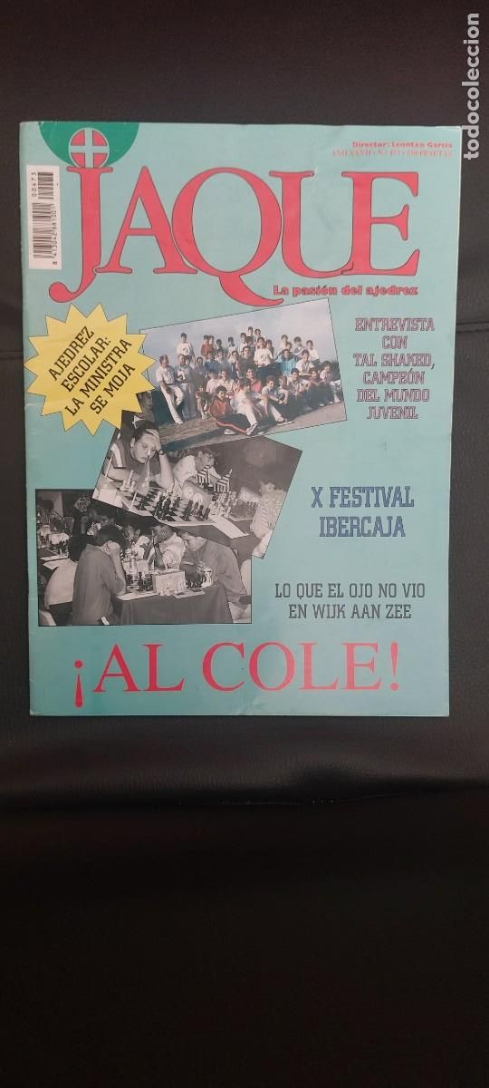 Coleccionismo deportivo: Revista Jaque 473 - Foto 1